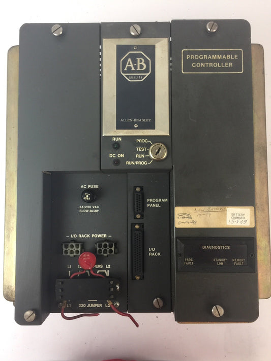 ALLEN BRADLEY 1772-LP1 PROGRAMMABLE CONTROLLER