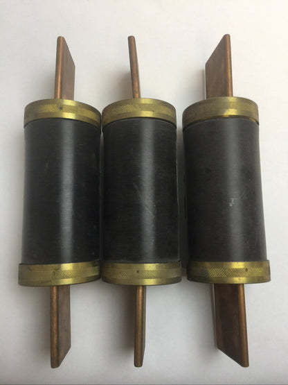 CEFCO 500 RENEWABLE FUSE 500AMP 250VAC (LOT OF 3)