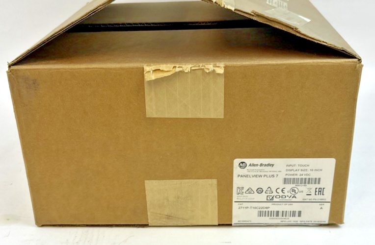 ALLEN BRADLEY 2711P-T10C22D9P PANELVIEW TOUCH SCREEN 24VDC 10IN SER.A