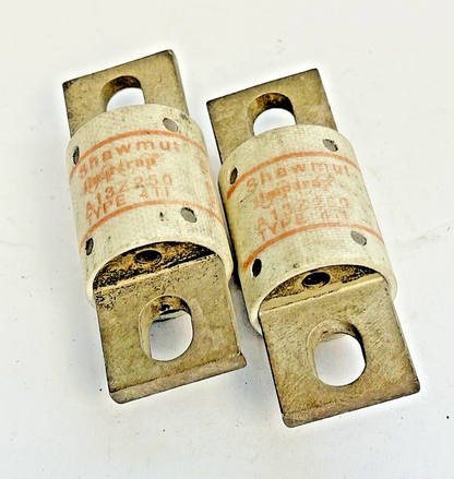 GOULD SHAWMUT - *LOT OF 2* - A13Z250 TYPE 4TI - AMPTRAP 200 VAC, 250 A