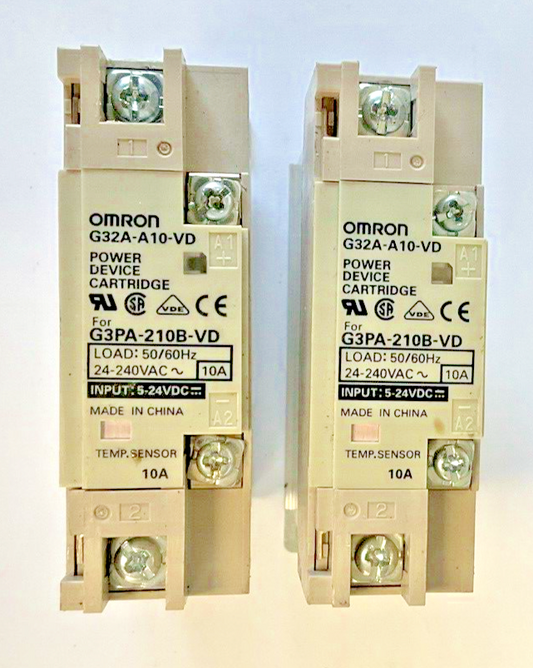 OMRON G3PA-210B-VD POWER DEVICE CARTRIDGE 240VAC 50/60HZ 10A ***LOTOF2***
