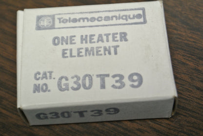 TELEMECANIQUE G30T39 OVERLOAD HEATER ELEMENT / NEW SURPLUS
