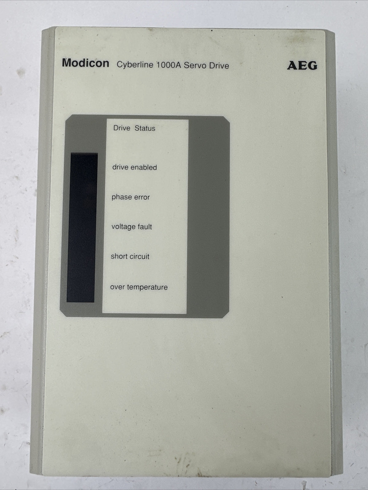 MODICON DR-1010-000 DR1010 SERVO DRIVE 10A CYBERLINE 1000A SERVO DRIVE