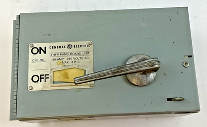GENERAL ELECTRIC THFP221L DISCONNECT SWITCH MOD.1 30A 240VAC 250VDC
