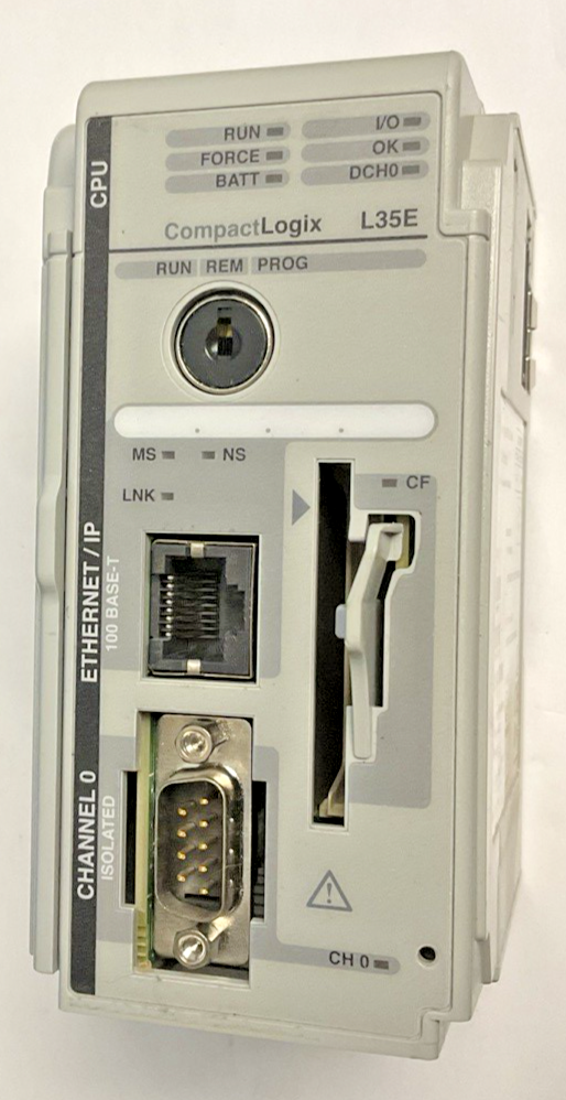 ALLEN BRADLEY 1769-L35E ENET CONTROLLER SER.B 24VDC