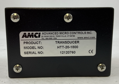 AMCI HTT-20-1800 DUAL RESOLVER 1,800 TURN TRANSDUCER