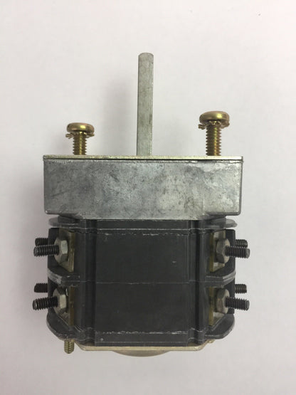 WESTINGHOUSE 505A623G01 TYPE W2 SWITCH 600V 20A ROTARY SWITCH MISSING HANDLE