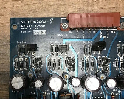 ZOLTMAN VED20020CA-8 DRIVER BOARD SER.2277 460V