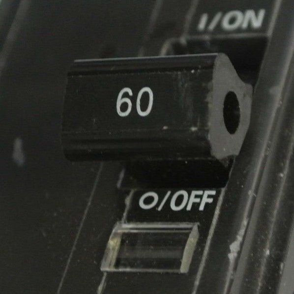 SQUARE D CIRCUIT BREAKER - 2-POLE, 1 THROW - 60A