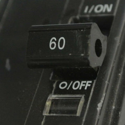 SQUARE D CIRCUIT BREAKER - 2-POLE, 1 THROW - 60A
