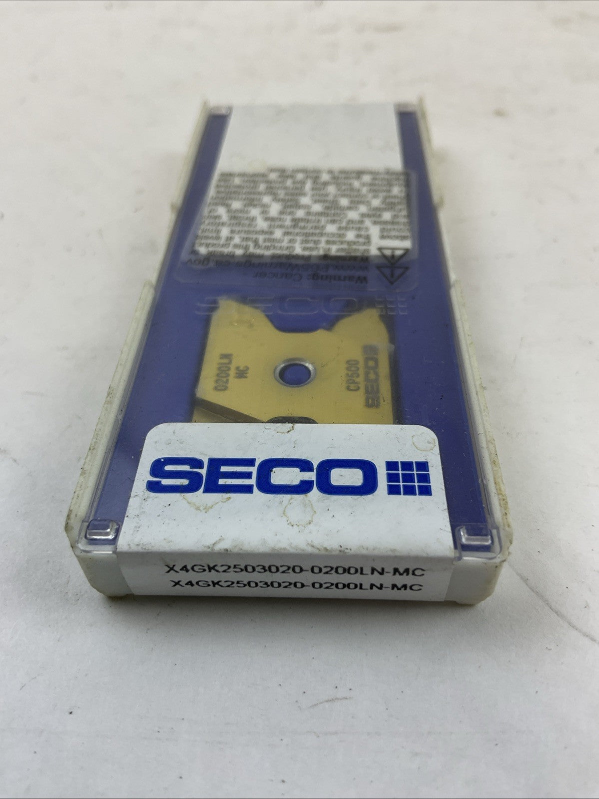 SECO X4GK2503020-0200LN-MC CP500 CARBIDE INSERT (BOX OF 2)