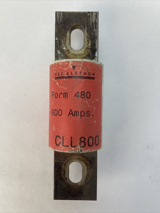 GEC ALSTHOM CLL800 CLASS L FUSE 800AMP FORM 480 600VAC CURRENT LIMITING