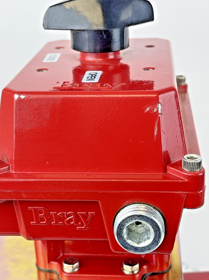 BRAY 50-0406-12610-532 VALVE STATUS MON/ 20-0800-92801 (560) - 8" BV/MAN. HANDLE
