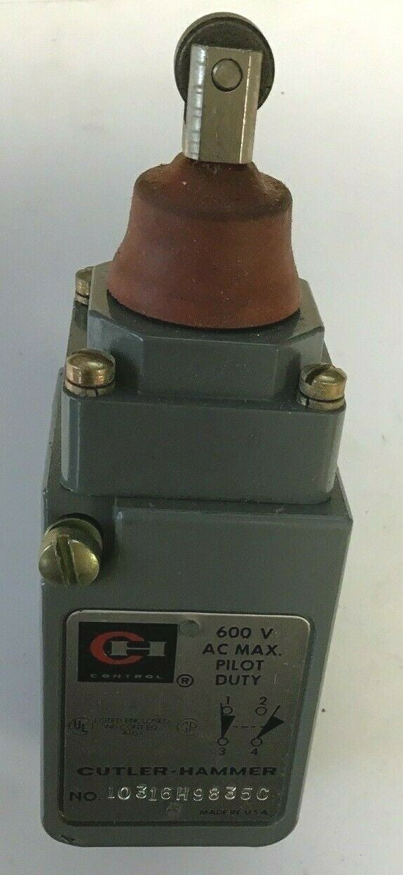 CUTLER HAMMER 10316H9835 LIMIT SWITCH 600VAC