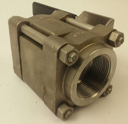 SWAGELOCK SS-67PF24 BALL VALVE 1500 PSI@100F, 103 BAR@38C, 450F@ 500PSI, 1.25in