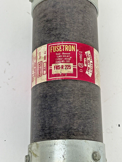 BUSSMANN FUSETRON FRS-R-225 DUAL-EL/TIME-DELAY 225A, 600V