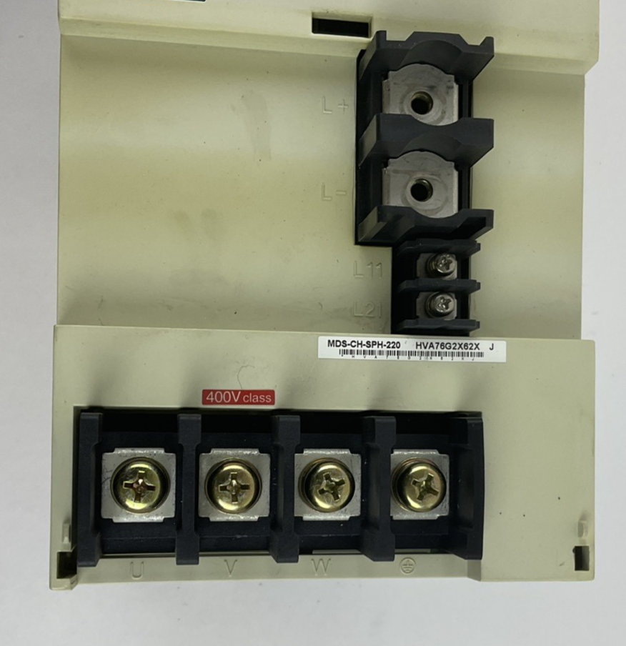 MITSUBISHI MDS-CH-SPH-220 SERVO DRIVE UNIT 22KW 1167HZ H/W VER.J 47A 648V