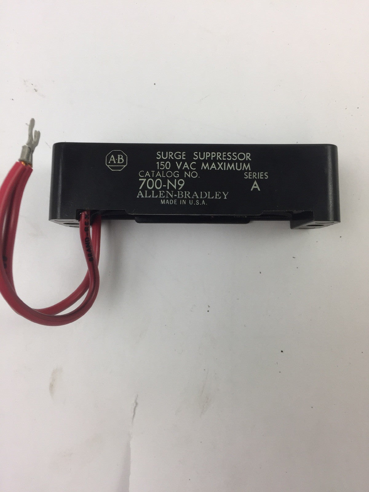 ALLEN BRADLEY 700-N9 SURGE SUPPRESSOR CONTACT PROTECTOR150 VAC MAX SERIES A