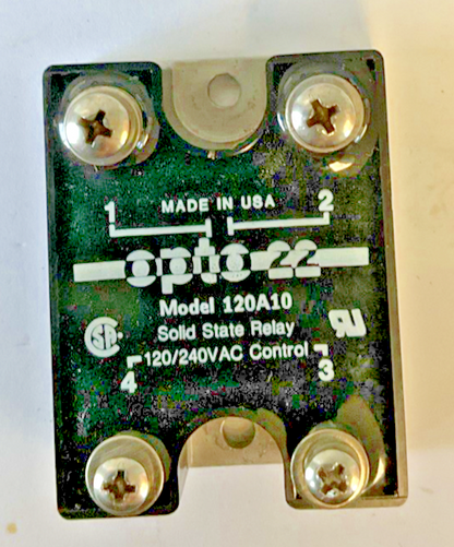 OPTO 22 120A10 SOLID STATE RELAY 120/240VAC