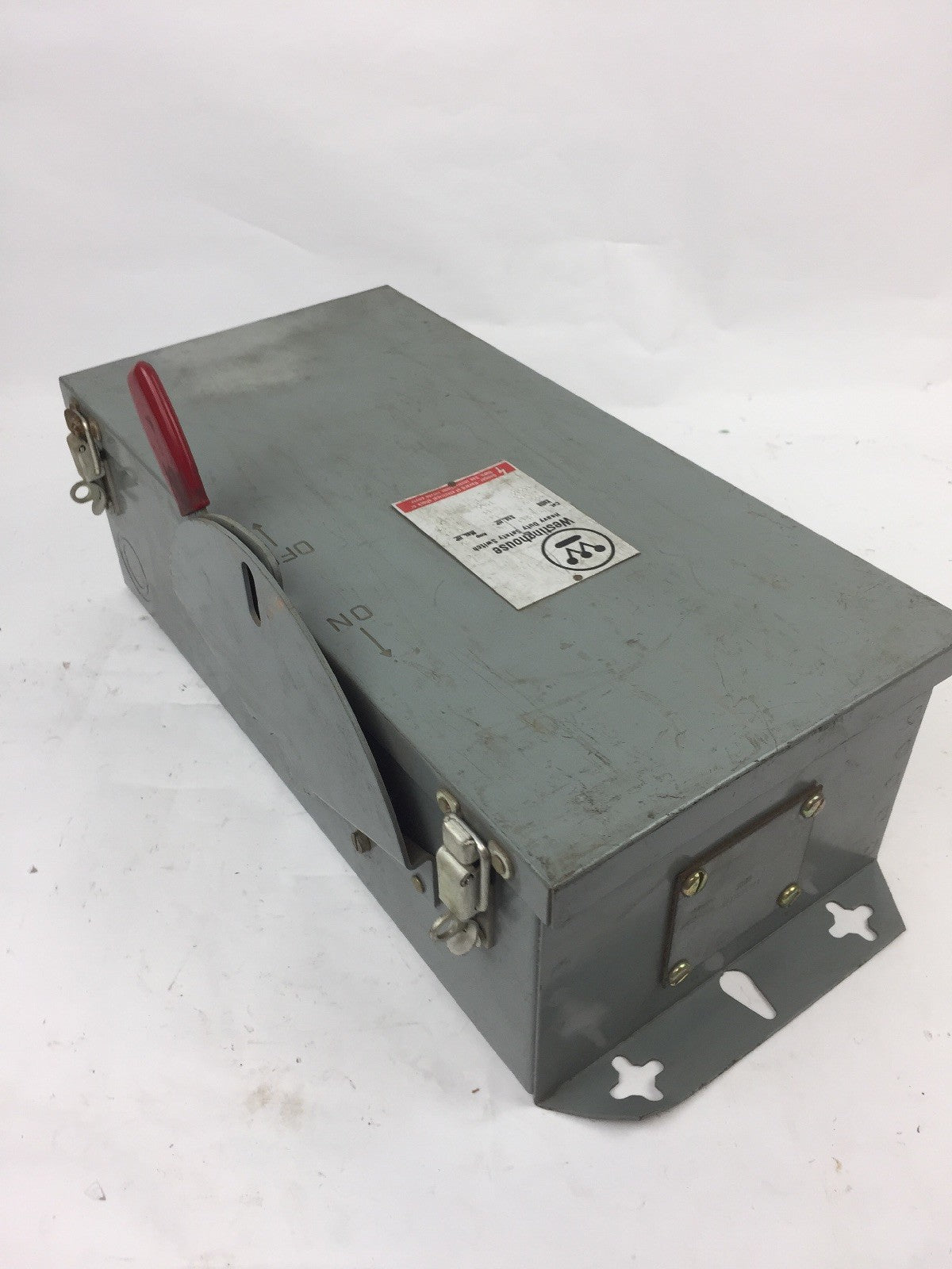 WESTINGHOUSE RHFN261 TYPE 3R RAINPROOF 30 AMP 600 VOLTS AC ENCLOSURE