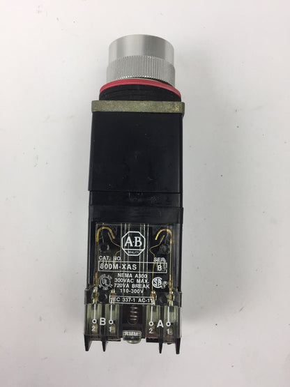 ALLEN BRADLEY 800MR-H33B KEY SELECTOR SWITCH