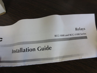 KMC RCC-1109 DIVERTING RELAY w/ BRACKET - NEW SURPLUS