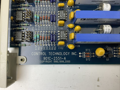 CONTROL TECHNOLOGY 901C-2551-A THERMO-COUPLE INPUT