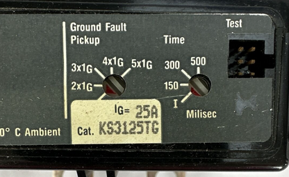 WESTINGHOUSE KS3125TG TRIP UNIT 25A A1KS125T1 TRIP PLUG 70A 90A 100A 125A