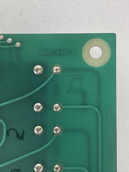 UNICO 304-933 REV 6 FIRING CIRCUIT BOARD 500-045-B
