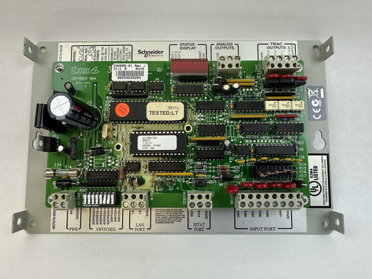TAC SCHNEIDER ELECTRIC CSI SYSTEM MR632C MICRO REGULATOR CONTROL BOARD 330685-01