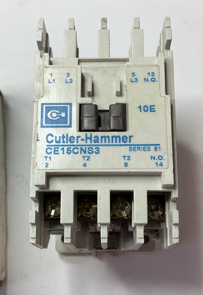EATON CE15CNS3AB CONTACTOR SER.B1 12A 50/60HZ 10HP@575V SIZE C