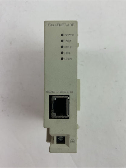 MITSUBISHI FX3u-ENET-ADP PROGRAMMABLE CONTROLLER VERSION 1.22