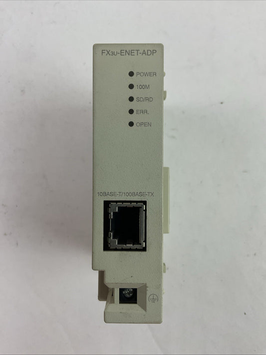 MITSUBISHI FX3u-ENET-ADP PROGRAMMABLE CONTROLLER VERSION 1.22