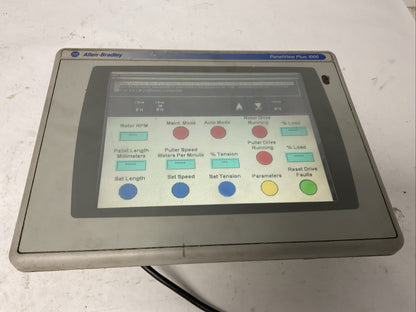 ALLEN BRADLEY 2711P-RN15S SER A PANELVIEW PLUS 2711PC-RP8D SER B 2711P-RDT10C