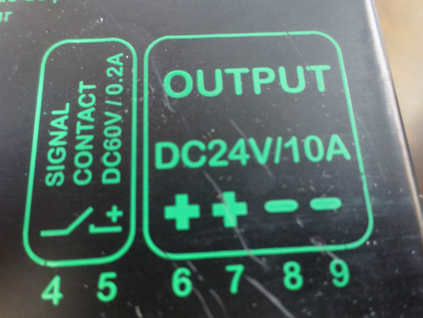 MURR MP810-110/24 SWITCH MODE POWER SUPPLY SINGLE-PHASE 85054
