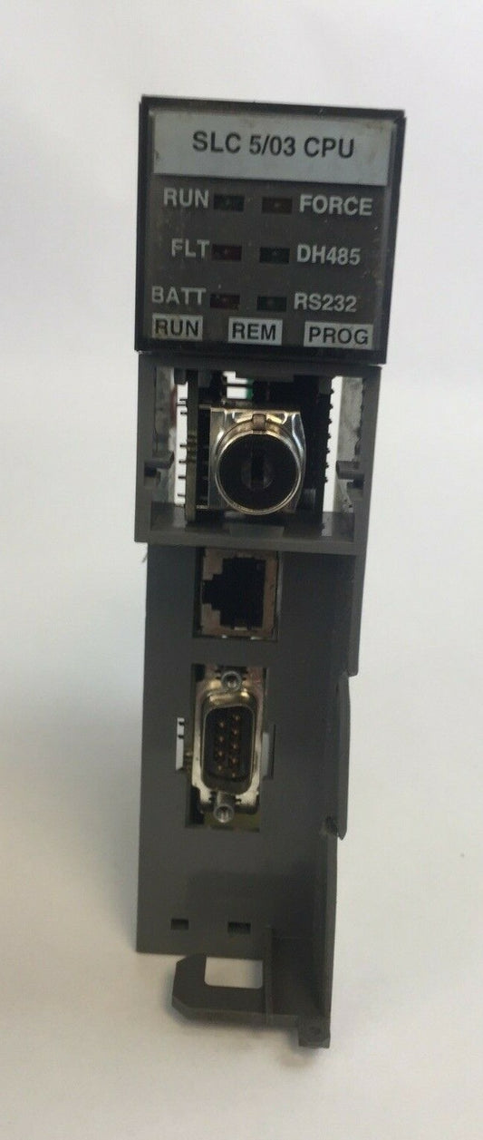 ALLEN BRADLEY 1747-L532 PROCESSOR UNIT SER D PROC REV 4 1747-OS302 SER B FRN 10