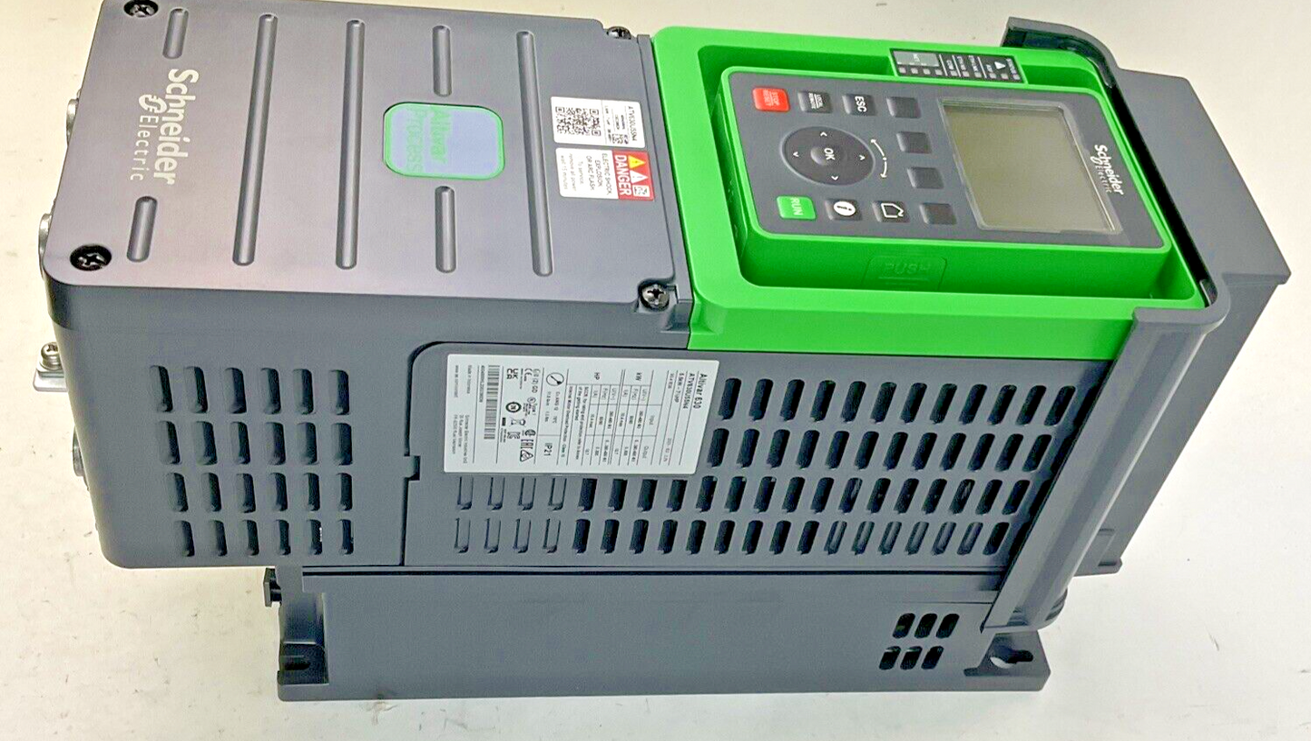 SCHNEIDER ELECTRIC ATV630U55N4 DRIVE-INVERTER 5.5KW 7.5HP V3.4IE35