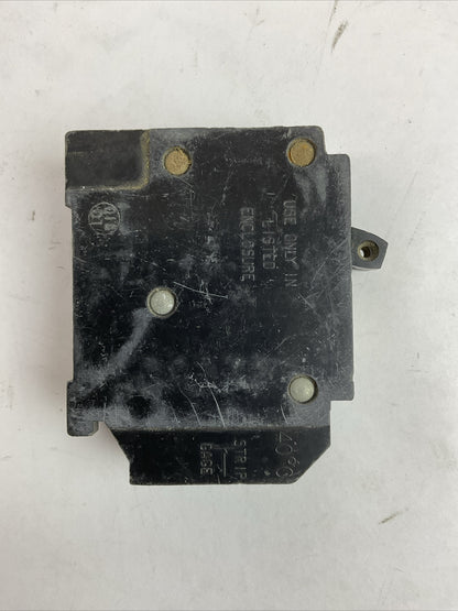 SQUARE D HOMT1515 MINITURE CIRCUIT BREAKER 15/15AMP 120/240VAC (LOT OF 4)