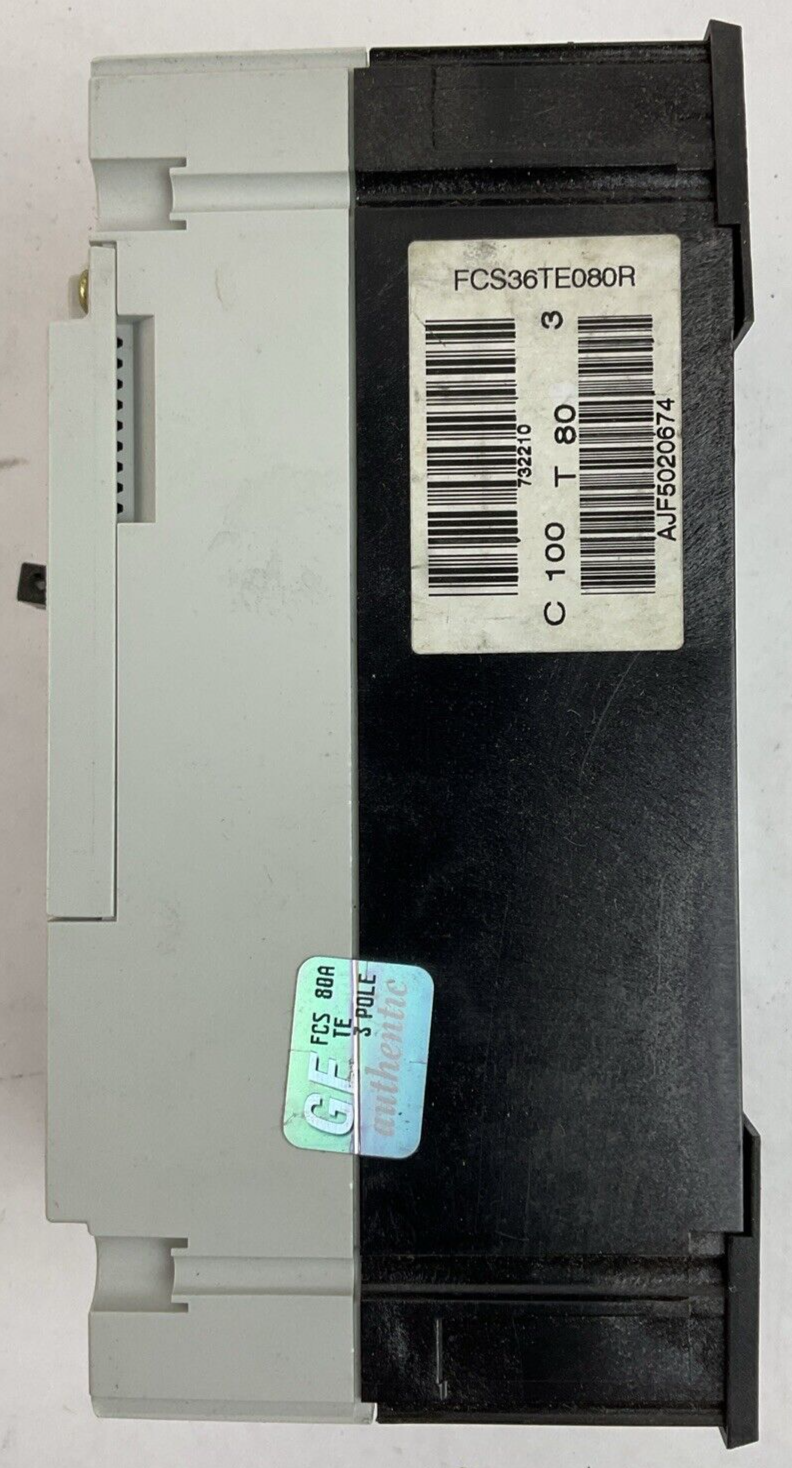 GE FCS36TE080R1 RECORD PLUS 80AMP 600V 3POLE CIRCUIT BREAKER GENERAL ELECTRIC