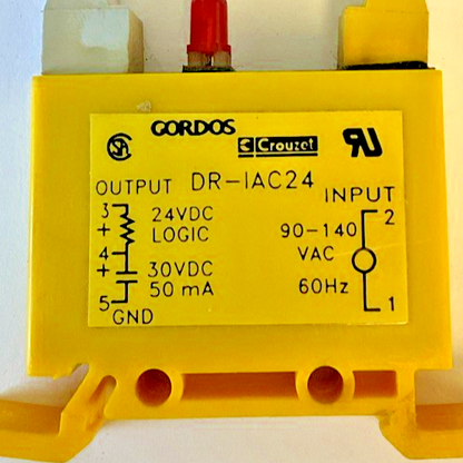 GORDOS DR-IAC24 SOLID STATE RELAY 30VDC 140VAC 60HZ ***LOTOF3***