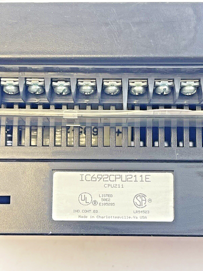 GE FANUC - IC692CPU211E - SERIES 90-20 PROGRAMMABLE CONTROLLER - 24 VDC, 120 VAC