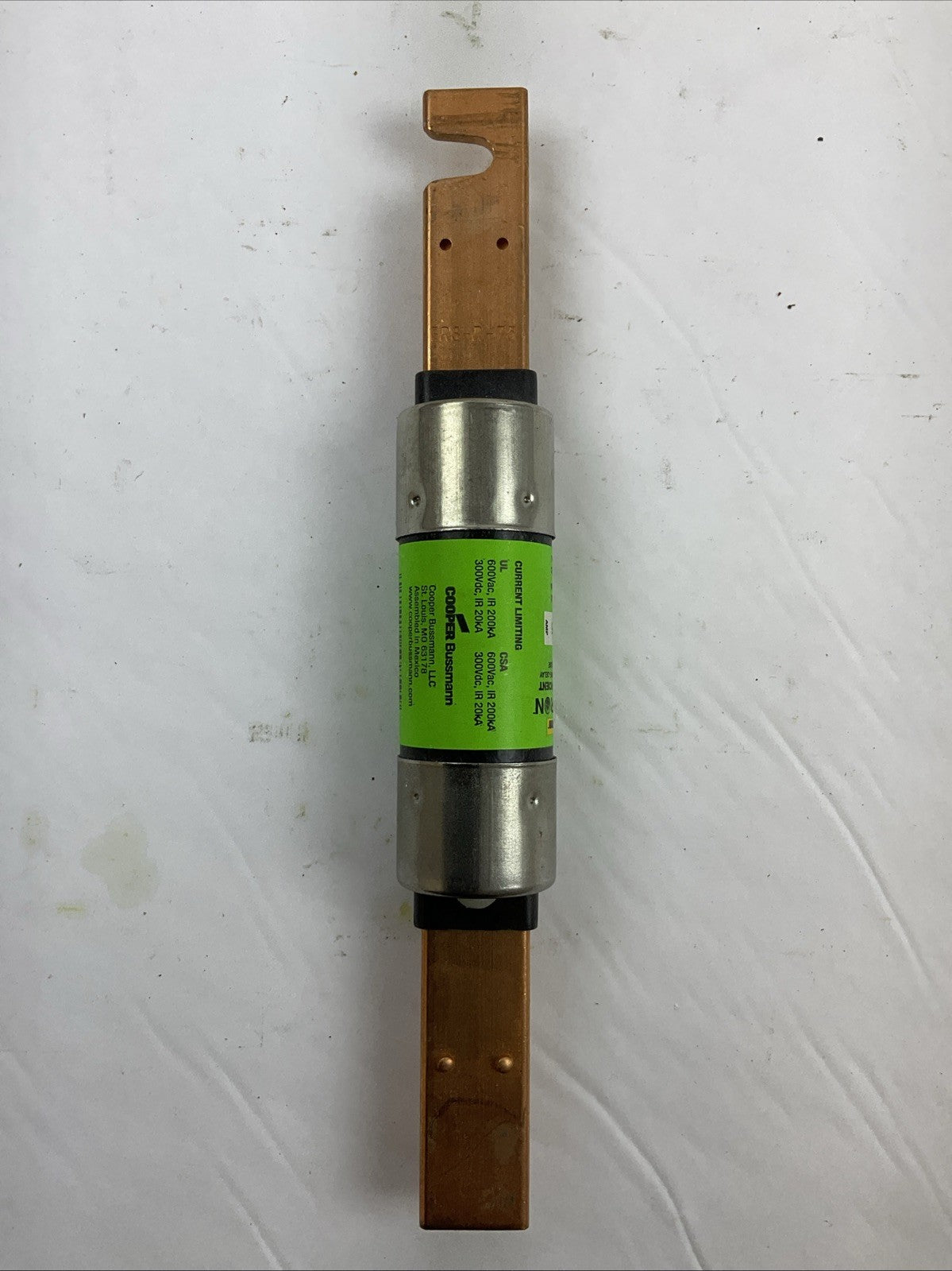 FUSETRON FRS-R-75 TIME DELAY DUAL ELEMENT 600VAC 300VDC 75A CLASS K5 FUSE