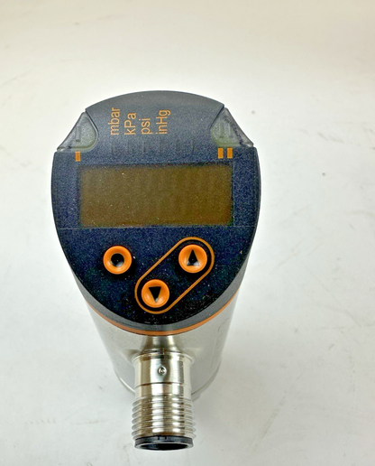 IFM PN7097, PRESSURE SENSOR W/ DISPLAY, PN-001BRER14-QFRKG
