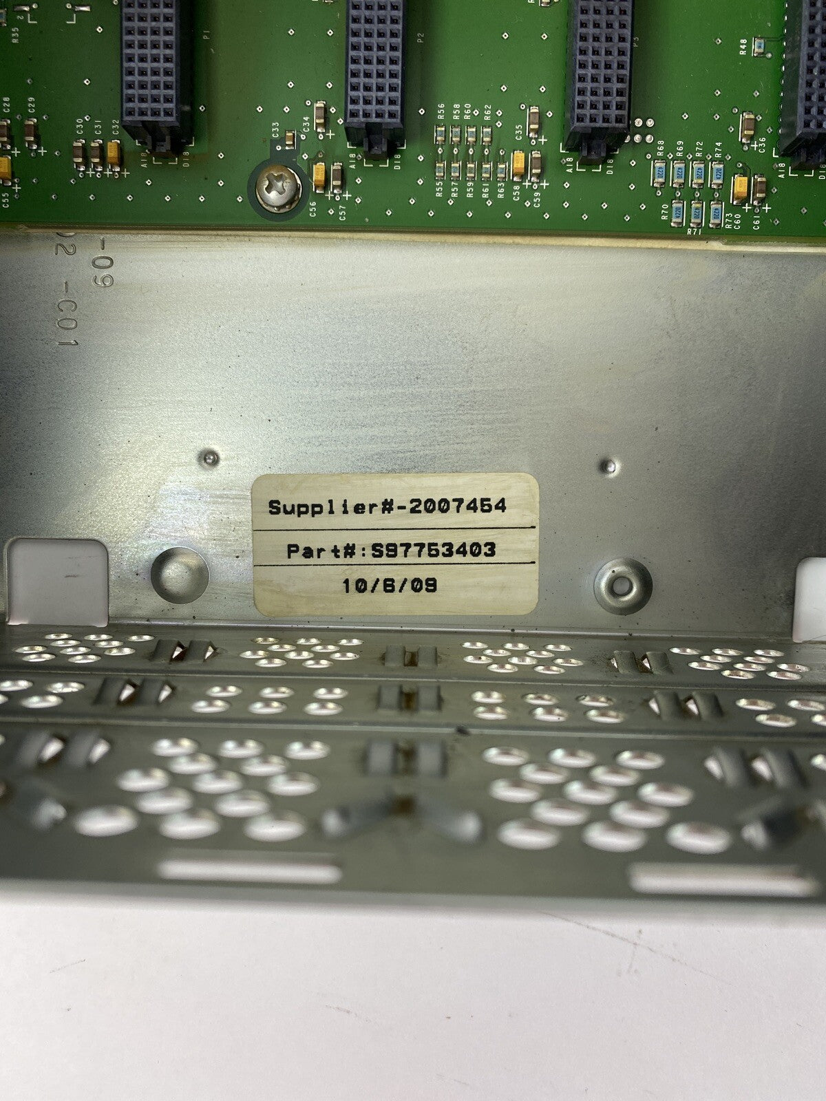 Allen-Bradley 1756-A10 Series B CAT.REV.K01 24VDC 10 Slot Chasis