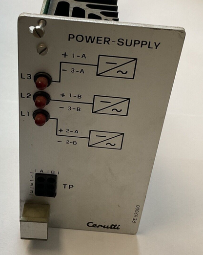 CERUTTI RE 52000 POWER SUPPLY CARD/BOARD