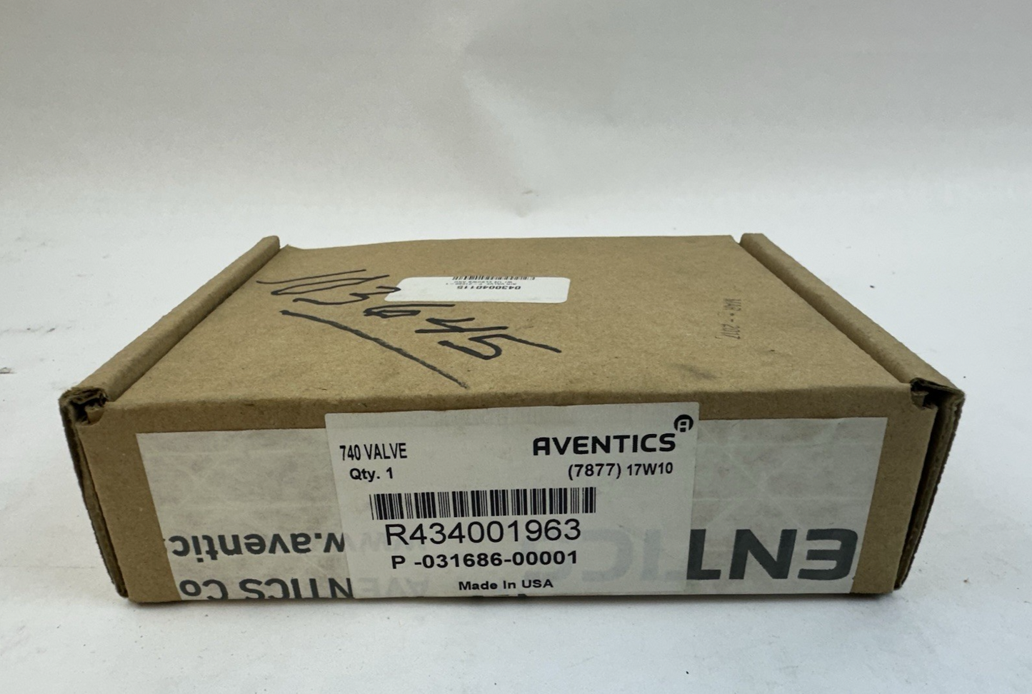 AVENTICS R434001963 SERIES 740 PNEUMATIC SOLENOID VALVE 120VAC 150 PSI AIR VALVE