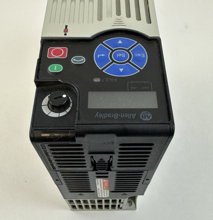 ALLEN BRADLEY 25B-D4P0N104 POWERFLEX 525 AC DRIVE FRN 5.001 SER A W/ 25-JBAA