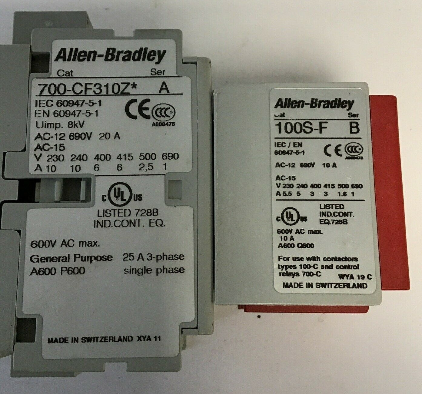 ALLEN BRADLEY 700S-CF440DJC GUARD MASTER CONTROL RELAY