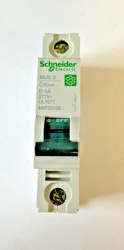 SCHNEIDER ELECTRIC C60SP CIRCUIT BREAKER  MULTI 9 5A 277VAC ***LOTOF7***