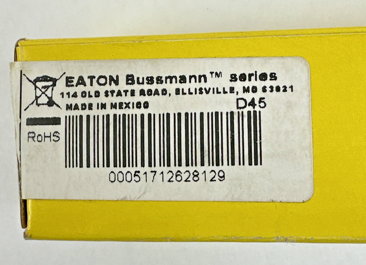 Bussmann JJS-125 JJS125 125A 600VAC JJS Limitron TRON Class T FAST ACTING Fuse